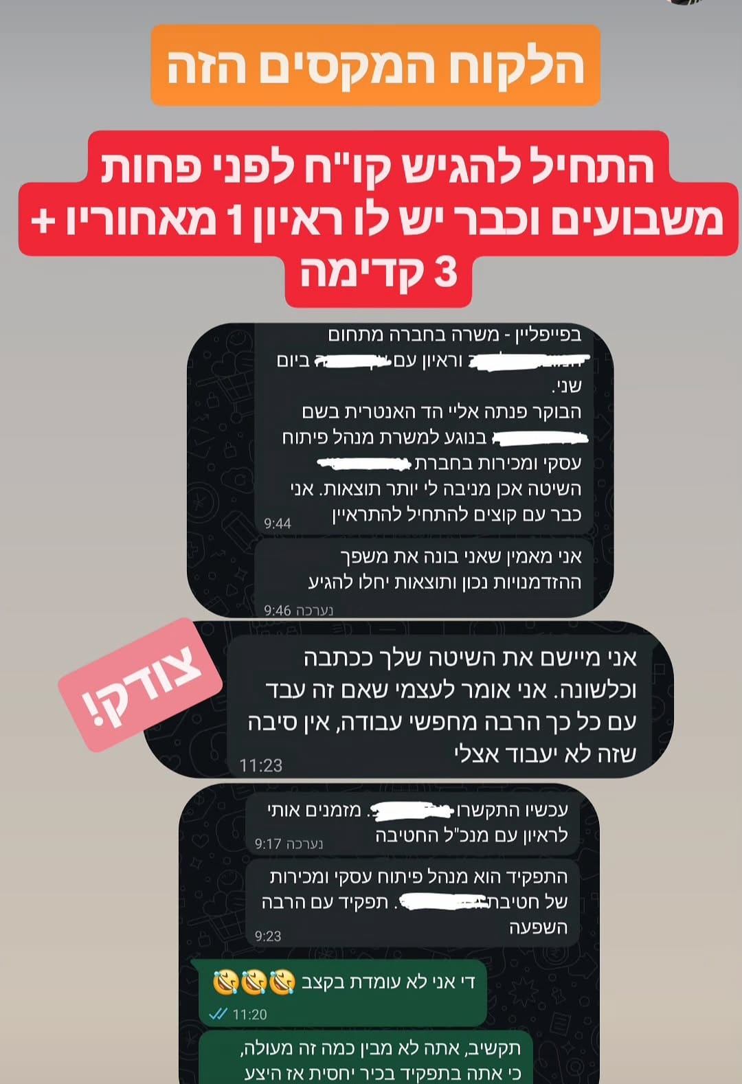 המלצה